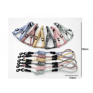 Conjunto De Arnes Para Mascotas 0.6*130Cm