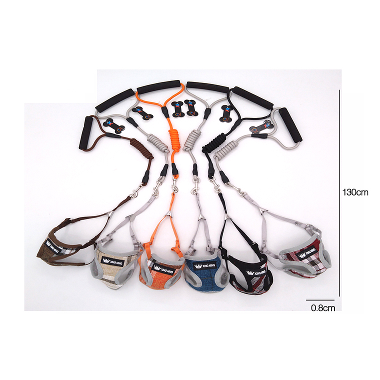 Conjunto De Correa Para Mascotas 0.8*130Cm 1