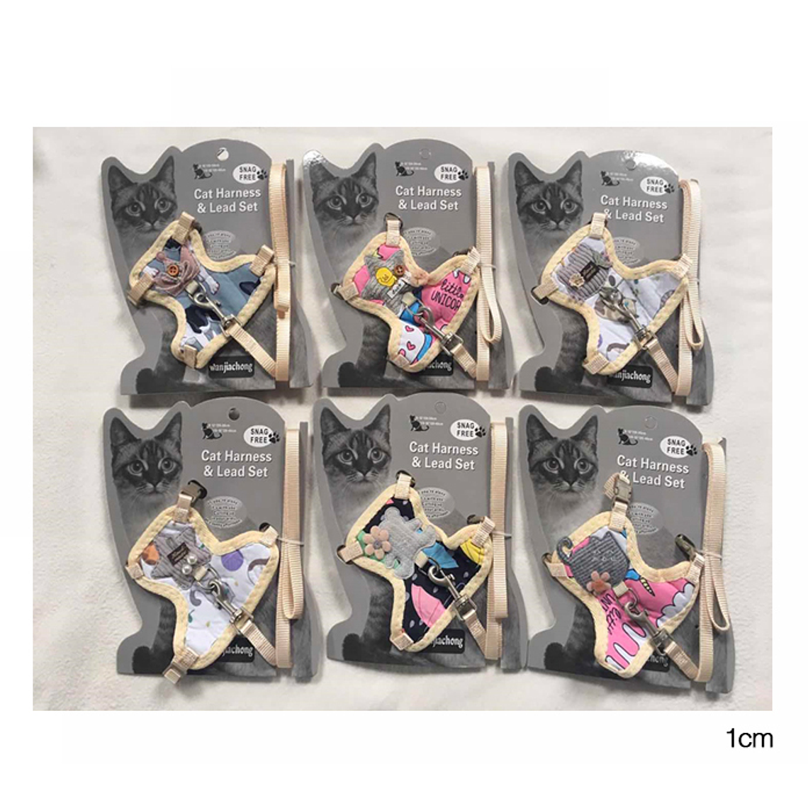 Conjunto De Arnes Para Mascotas 1.0Cm 1