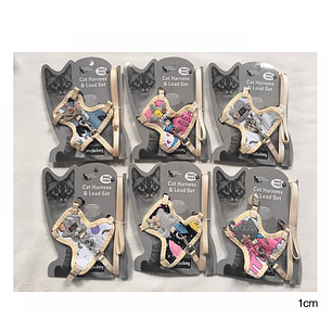 Conjunto De Arnes Para Mascotas 1.0Cm