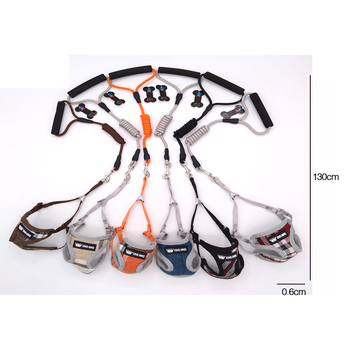 Conjunto De Correa Para Mascotas 0.6*130Cm 1