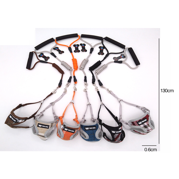 Conjunto De Correa Para Mascotas 0.6*130Cm 1
