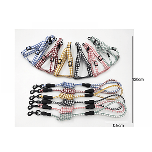 Conjunto De Arnes Para Mascotas 0.8*130Cm