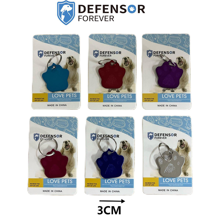 Placa Para Mascotas 1