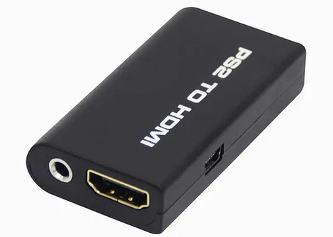 Adaptador Video Consola Ps2 A Hdmi + Jack 3.5mm | Dfast
