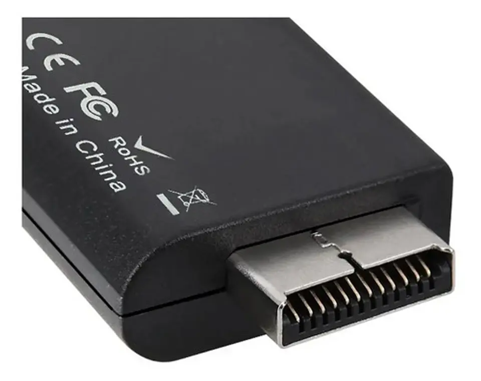 Adaptador Video Consola Ps2 A Hdmi + Jack 3.5mm 6