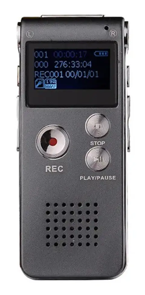 Grabadora De Voz Digital 8gb Sonido Audio 550 Horas | Dfast