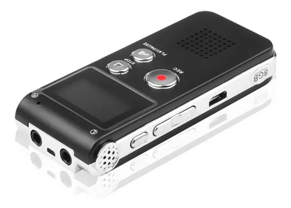 Grabadora De Voz Digital 8gb Sonido Audio 550 Horas 4