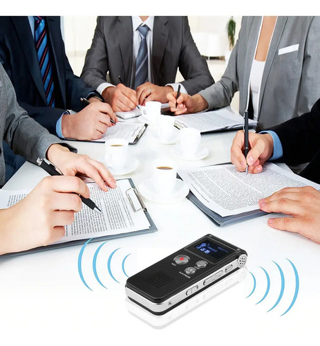 Grabadora De Voz Digital 8gb Sonido Audio 550 Horas | Dfast 8