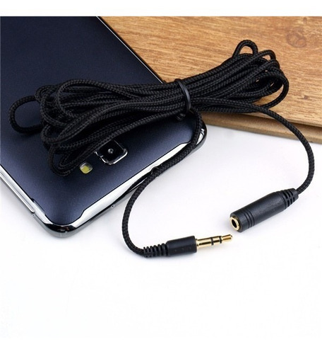 Cable Alargador Extensión 5 Metros 3.5mm Audifonos 3