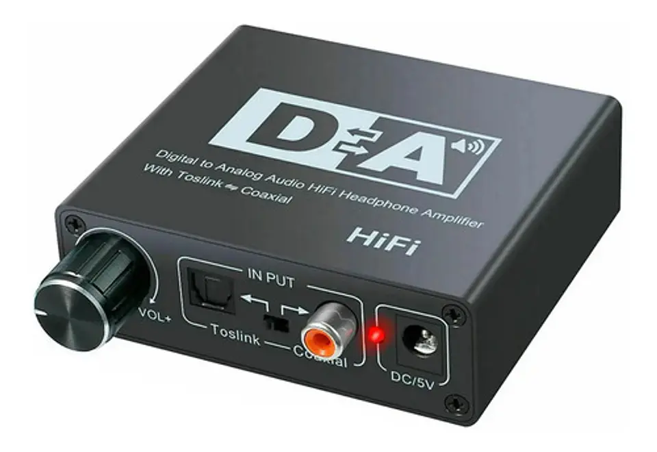 Conversor De Audio Digital A Analógico Hifi Control Volumen 2