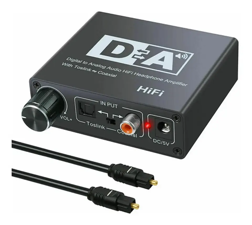 Conversor De Audio Digital A Analógico Hifi Control Volumen 8