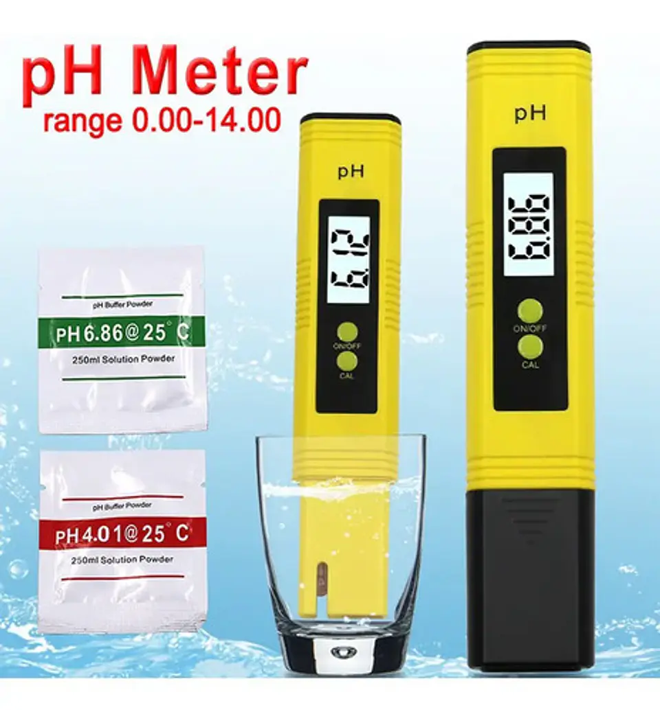 Medidor Digital Ph Acidez Alcalinidad Liquidos Tester Agua  4