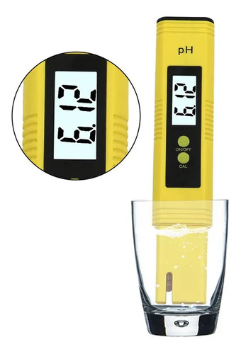 Medidor Digital Ph Acidez Alcalinidad Liquidos Tester Agua  5