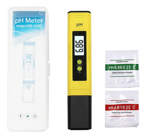 Medidor Digital Ph Acidez Alcalinidad Liquidos Tester Agua  9