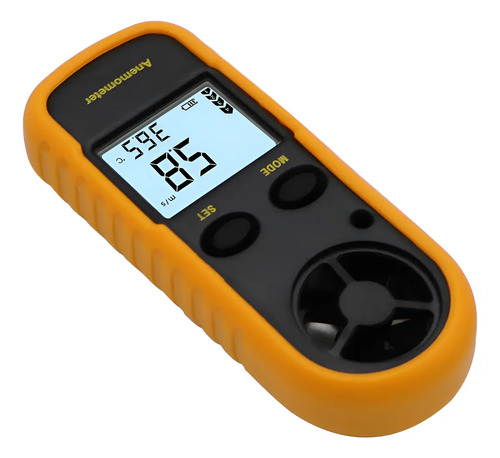 Anemómetro Y Termómetro Gm816 Medidor Velocidad Del Viento 2