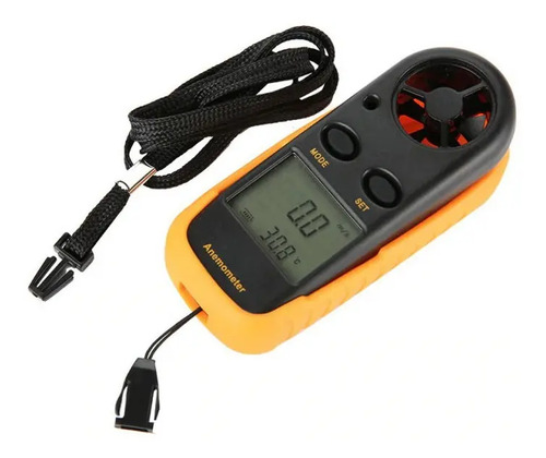 Anemómetro Y Termómetro Gm816 Medidor Velocidad Del Viento 5