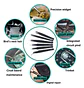 Set De 6 Pinzas Precisión Esd Reparaciones Electrónicas - Miniatura 2