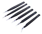 Set De 6 Pinzas Precisión Esd Reparaciones Electrónicas - Miniatura 6