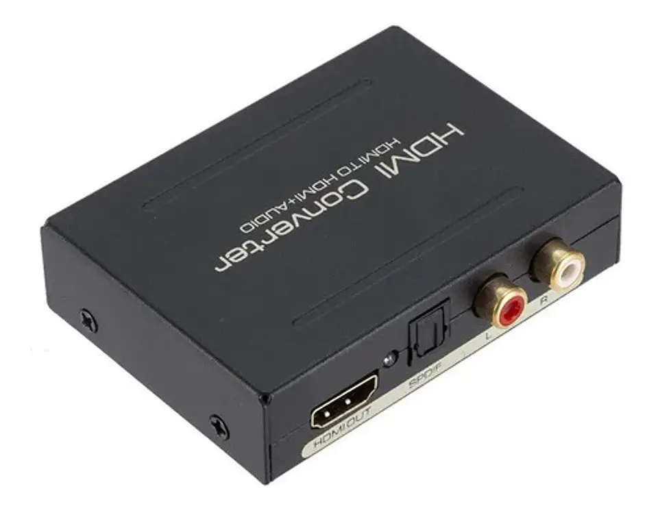 Extractor De Audio Hdmi Digital Óptico Spdif Y Rca 4