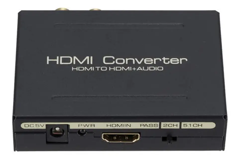 Extractor De Audio Hdmi Digital Óptico Spdif Y Rca 5