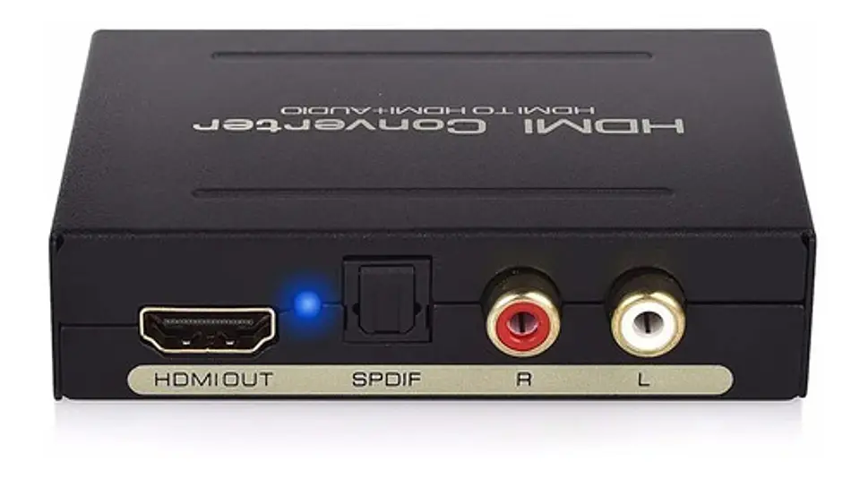 Extractor De Audio Hdmi Digital Óptico Spdif Y Rca 9