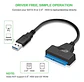 Adaptador Cable Usb 3.0 A Sata 3 Hdd 2.5  22 Pines - Miniatura 4