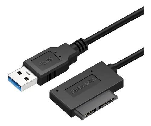 Adaptador Cable Usb 3.0 A Mini Sata Lector Cd Dvd Slimline 2