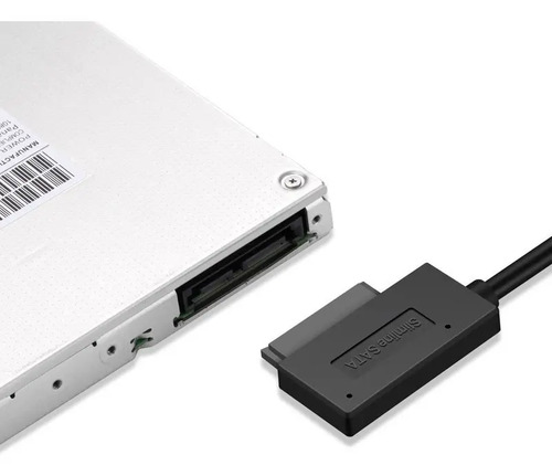 Adaptador Cable Usb 3.0 A Mini Sata Lector Cd Dvd Slimline 4