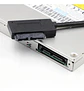 Adaptador Cable Usb 3.0 A Mini Sata Lector Cd Dvd Slimline - Miniatura 5