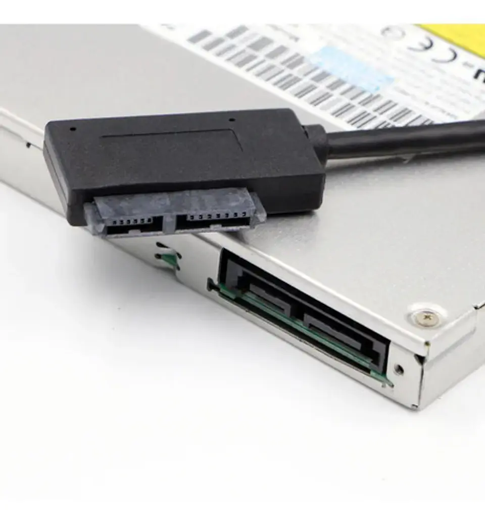 Adaptador Cable Usb 3.0 A Mini Sata Lector Cd Dvd Slimline 5