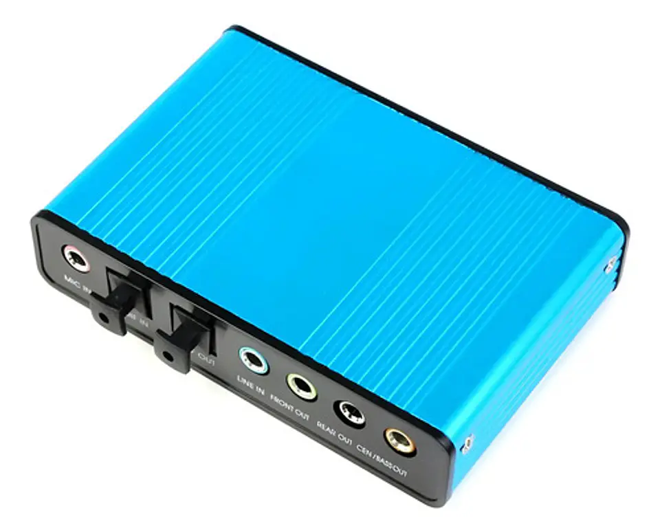 Tarjeta De Sonido Externa Usb 5.1 Canales Windows 1