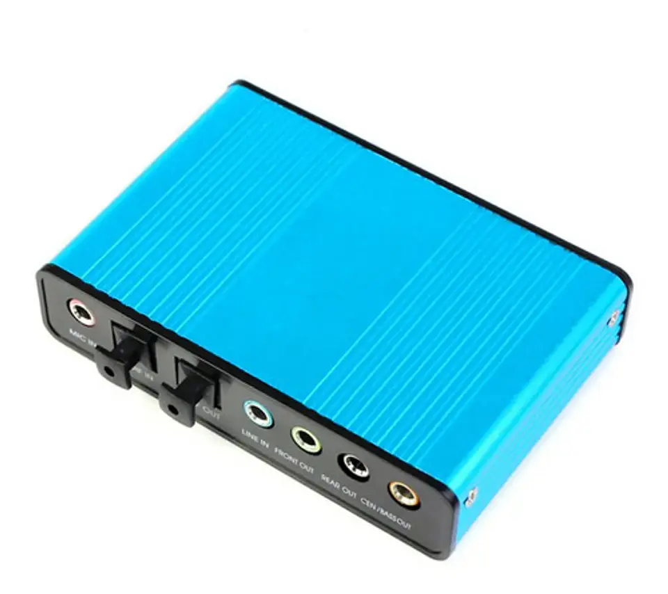 Tarjeta De Sonido Externa Usb 5.1 Canales Windows 5