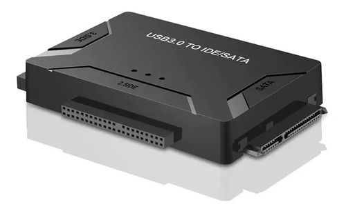 Adaptador Usb 3.0 A Sata E Ide Disco Duro 2.5 Y 3.5 + Fuente 6