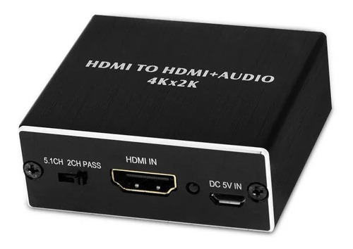 Extractor De Audio Hdmi Estéreo Conector De 3.5mm  | Dfast 1