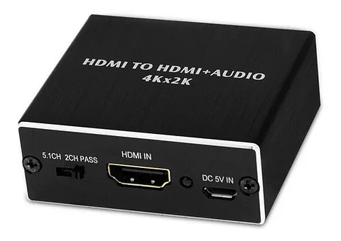 Extractor De Audio Hdmi Estéreo Conector De 3.5mm  | Dfast