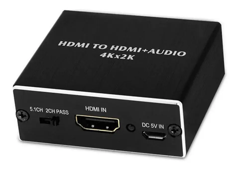 Extractor De Audio Hdmi Estéreo Conector De 3.5mm 1