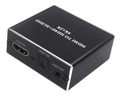Extractor De Audio Hdmi Estéreo Conector De 3.5mm  | Dfast 3