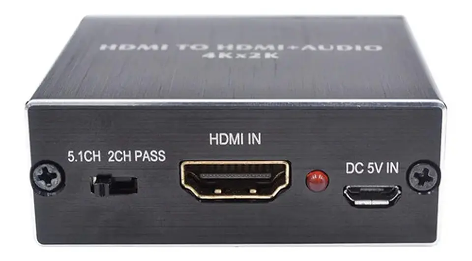 Extractor De Audio Hdmi Estéreo Conector De 3.5mm 6
