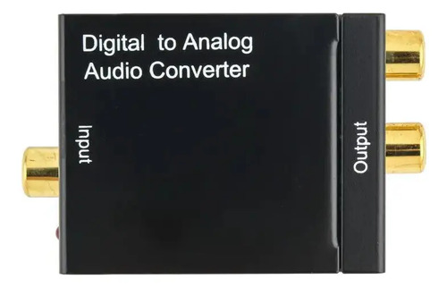 Conversor Adaptador De Audio Digital Óptico A Rca 2