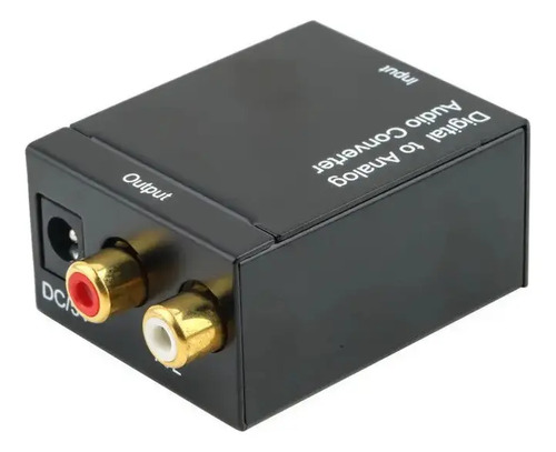 Conversor Adaptador De Audio Digital Óptico A Rca 3