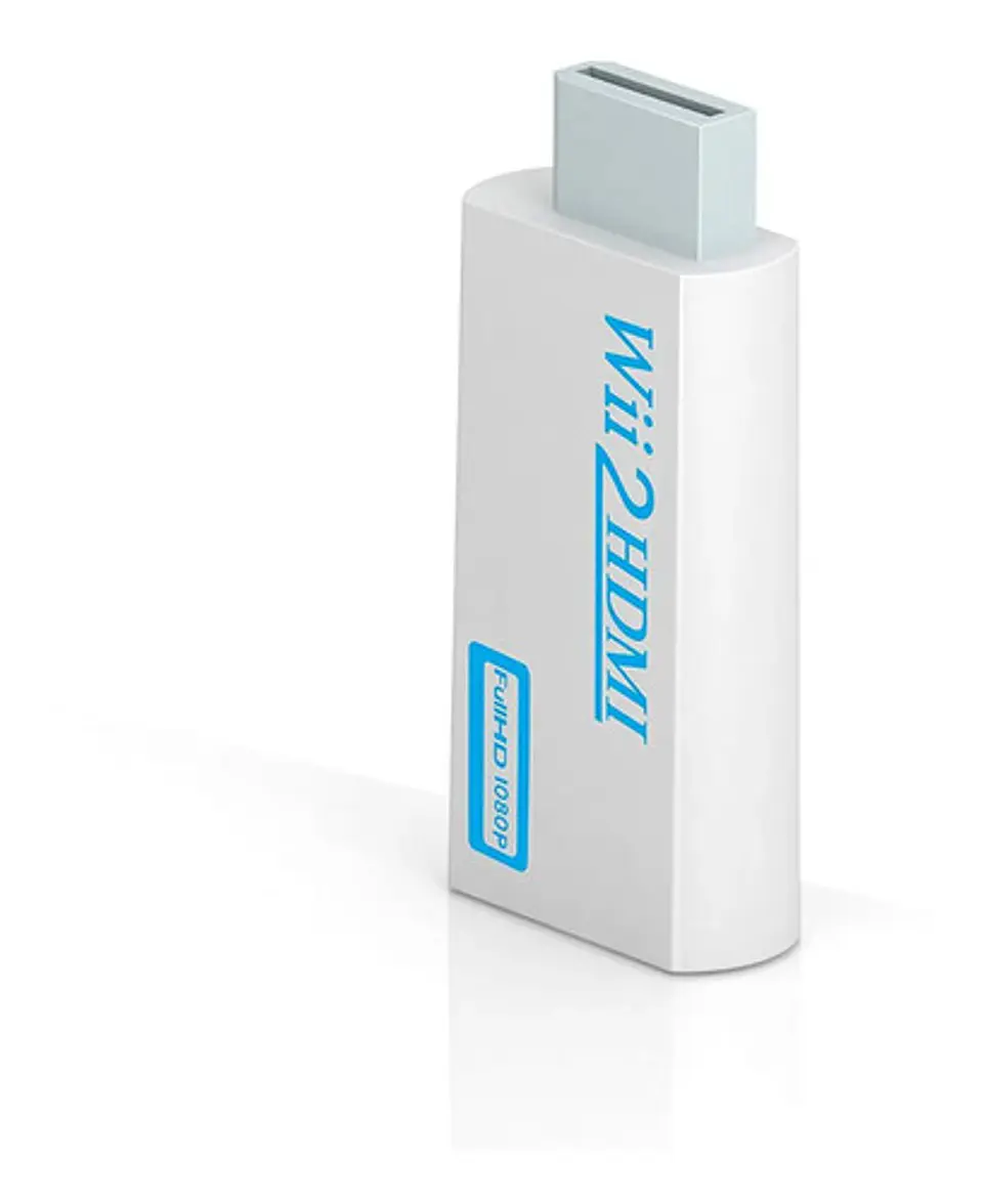 Conversor Adaptador Nintendo Wii A Hdmi Audio 3.5mm 3