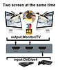 Extractor De Audio Y Splitter Hdmi 1x2 4k Óptico Spdif 3.5mm - Miniatura 4