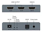 Extractor De Audio Y Splitter Hdmi 1x2 4k Óptico Spdif 3.5mm - Miniatura 6