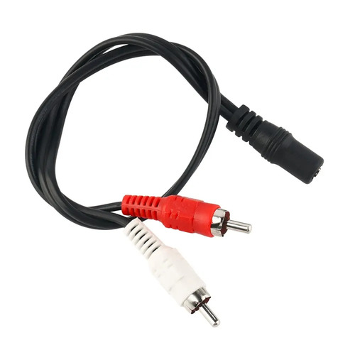 Adaptador De Conectores Audio Estéreo Rca A 3.5mm | Dfast 2