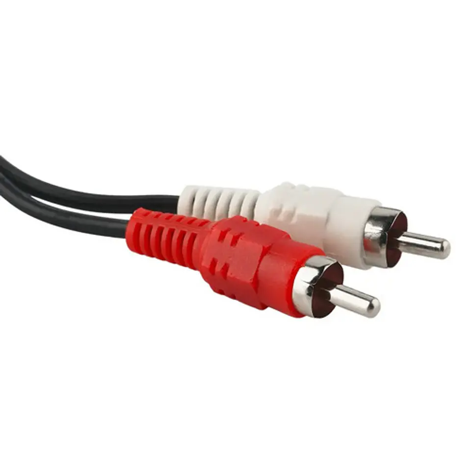 Adaptador De Conectores Audio Estéreo Rca A 3.5mm 3
