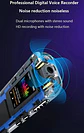 Grabadora Digital De Voz Sonido 16gb Mp3 V39 Doble Micrófono - Miniatura 4