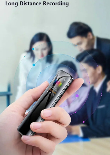 Grabadora Digital De Voz Sonido 16gb Mp3 V39 Doble Micrófono 9