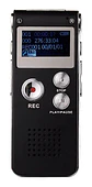 Grabador De Voz Digital 8gb Reproductor Mp3 Recargable 550h - Miniatura 2