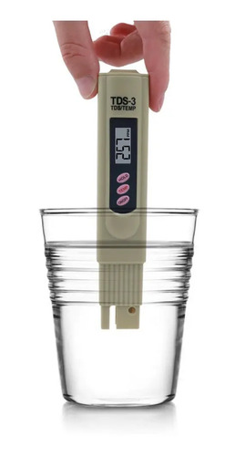 Medidor Tds Calidad Pureza Del Agua Temperatura Solidos Ppm 10